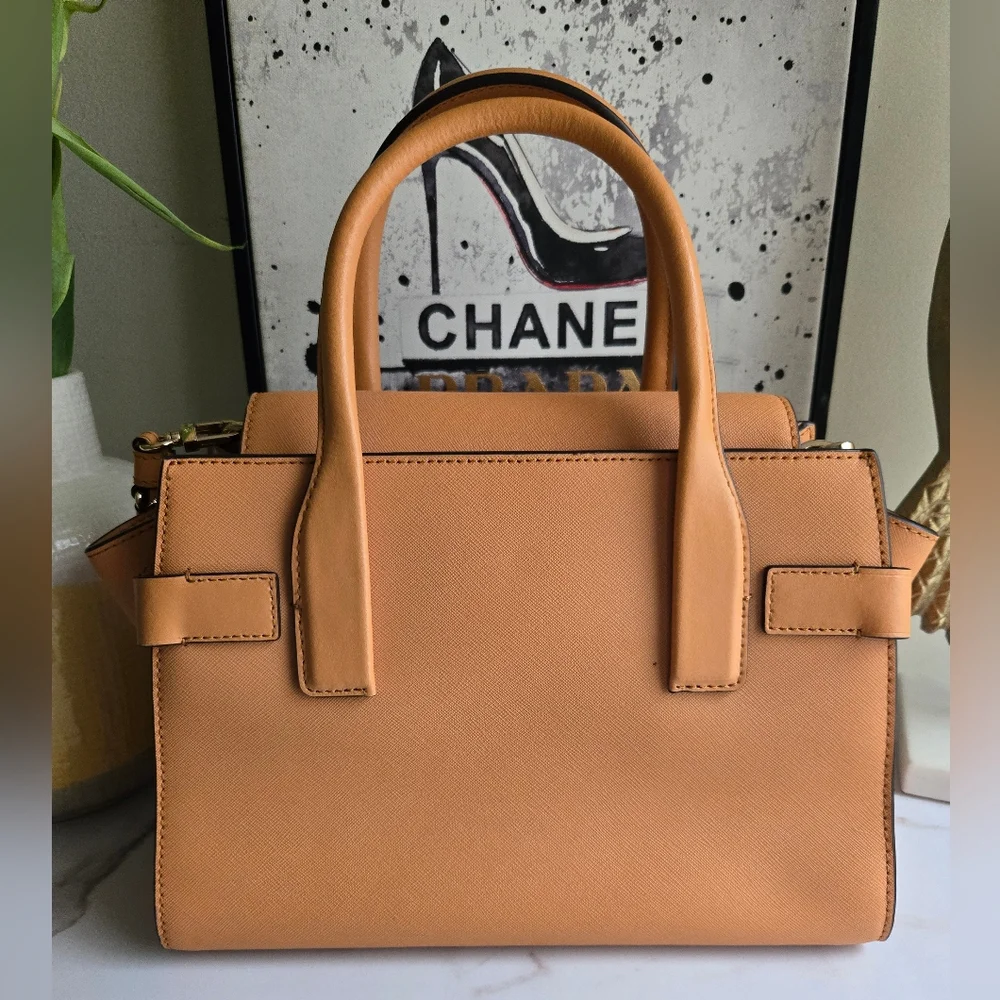 Michael Kors 3Way Leather Satchel Bag EUC